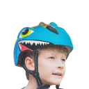 Conjunto de ciclismo infantil 50–54 cm Capacete dinossauro EPS Protetores de joelhos, cotovelos e palmas Conjunto de proteção para bicicleta 2
