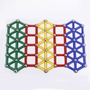 Conjunto de construção com bolas magnéticas 157 pcs 1