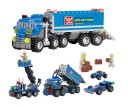 Conjunto de construção de camião de transporte - 163 pcs 2