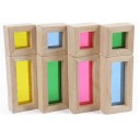 Conjunto de construção em madeira 24 pcs 2