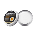 Conjunto de crescimento de barbas 5 em 1 para homens Óleo essencial Cera hidratante Pente e escova de bambu Tesouras de estilização Cuidados com o bigode e a barba 3