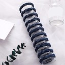 Conjunto de elásticos para cabelo - 10 unid 10