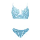 Conjunto de encaje para mujer - sujetador y braguita P709 9