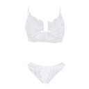 Conjunto de encaje para mujer - sujetador y braguita P709 5