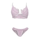 Conjunto de encaje para mujer - sujetador y braguita P709 7