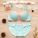 Conjunto de encaje para niña - Sujetador y braguita 11