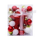 Conjunto de enfeites de Natal com estrela 30 pcs 5