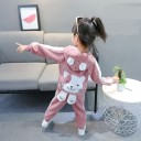 Conjunto de fato de treino para menina L1550 2