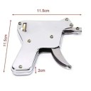 Conjunto de ferramentas para abertura de fechaduras em aço inoxidável Conjunto de extração forte com chave Reparação de armas Ferramentas de oficina Extrator de aço 2