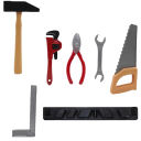 Conjunto de ferramentas para crianças 7 pcs 4