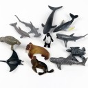 Conjunto de figuras de animais marinhos 12 pcs 3