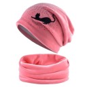 Conjunto de gorro y calentador de cuello 11