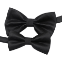 Conjunto de gravatas borboleta para pais e filhos Gravatas borboleta elegantes para homens e crianças Conjunto para eventos sociais Acessórios familiares coordenados Gravatas estilosas 2