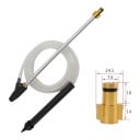 Conjunto de jateamento para lavadora de alta pressão Elitech e Daewoo Acessório para jateamento a húmido com bico cerâmico e mangueira Para remoção 3