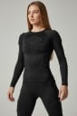 Conjunto de motocross camiseta y pantalones con acolchado Unisex de manga larga y almohadillas de elastano Negro para motociclismo motocross 11