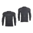 Conjunto de motocross camiseta y pantalones con acolchado Unisex de manga larga y almohadillas de elastano Negro para motociclismo motocross 14