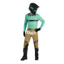 Conjunto de Motocross Camisola e Calças Camisola Perfurada de Manga Longa e Calças com Fivela Poliéster e Nylon Camisola Verde Menta e Calças Areia 8