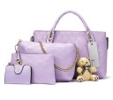 Conjunto de mujer: bolso, cartera, billetera y porta DNI 12