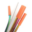 Conjunto de palhinhas de aço inoxidável com estojo 3 pcs 2