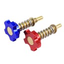 Conjunto de parafusos coloridos para ajuste de marcha lenta do carburador PWK acessório universal 9