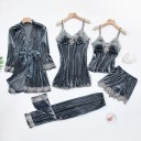 Conjunto de pijama de mujer P2997 4