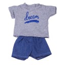 Conjunto de pijama para boneca 14
