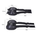 Conjunto de protectores tácticos de rodillas 140x195x85 mm y codos 170x130x70 mm de espuma EVA de alta densidad equipo deportivo militar 6