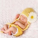 Conjunto de punto para sesión de fotos infantil 2