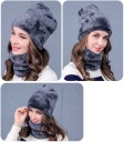 Conjunto de punto reversible para mujer J2857 8