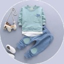 Conjunto de Rapaz - Sweatshirt e Calças J1946 4