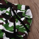 Conjunto de rapazes - t-shirt e calças com padrão militar 4