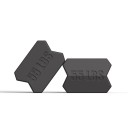 Conjunto de reforçadores de mandíbula em silicone para fortalecer os músculos mastigatórios e realçar a linha da mandíbula com quatro níveis de resistência 5