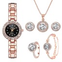 Conjunto de reloj y joyas para mujer Z368 1