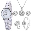 Conjunto de relojes y joyas para mujer 2