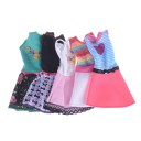 Conjunto de roupas para boneca 5 pcs 3
