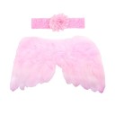 Conjunto de sesión de fotos para niñas: alas de ángel y diadema 8