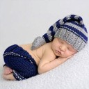 Conjunto de sesión fotográfica para niños: gorro y pantalón 5