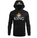 Conjunto de sweatshirts para casais - Rei e Rainha 1