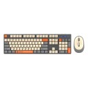 Conjunto de Teclado e Rato Sem Fios Unshared Shipadoo com Teclado Numérico para Laptops e PC Acessórios de Escritório 440x130x34 mm 2