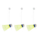 Conjunto de treino de badminton com cordas elásticas e bolas Ferramenta de treino para prática de golpes Treino de badminton individual 1