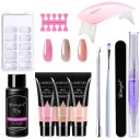 Conjunto de unhas com mini lâmpada UV/LED 7