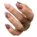 Conjunto de unhas postiças adesivas 24 pcs 7