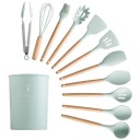 Conjunto de utensílios de cozinha com suporte 12 pcs 10