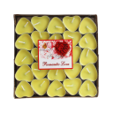 Conjunto de velas de chá em forma de coração 50 unid velas decorativas para casamento aniversário e decorações DIY 8