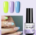 Conjunto de vernizes em gel para unhas 3 pcs 2