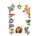 Conjunto de vinilos decorativos con animales 1