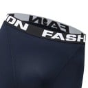 Conjunto desportivo masculino com calças elásticas e estampado fashion, t-shirt de manga longa e decote redondo, poliéster 4