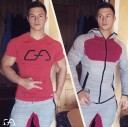 Conjunto desportivo masculino - Sweatshirt e calças J1447 3
