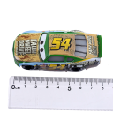 Conjunto Disney Pixar Carros 2 3 Mack Hauler e Tommy Highbanks Camião e carro de corrida Figuras metálicas Brinquedos para crianças Personagens 5