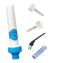 Conjunto eléctrico para limpeza de ouvidos com aspiração Removedor de cera auricular Limpeza segura e suave dos ouvidos Funcionamento a pilhas Funcionamento silencioso para uso doméstico 3